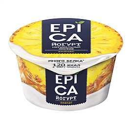 Йогурт EPICA ананас 4.8% 130гр