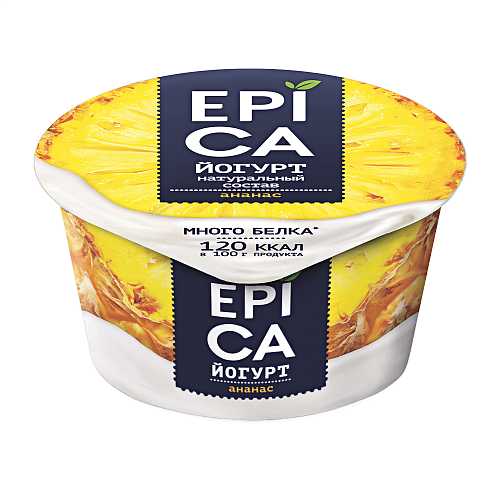 Йогурт EPICA ананас 4.8% 130гр