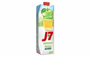 Сок из зелёных яблок 0.97л тетра-пак J-7