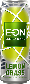 Энергетический напиток E-ON Lemongrass ж/б 0,45л