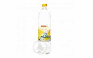 Вода SPAR лимон газированная ПЭТ 1.5л